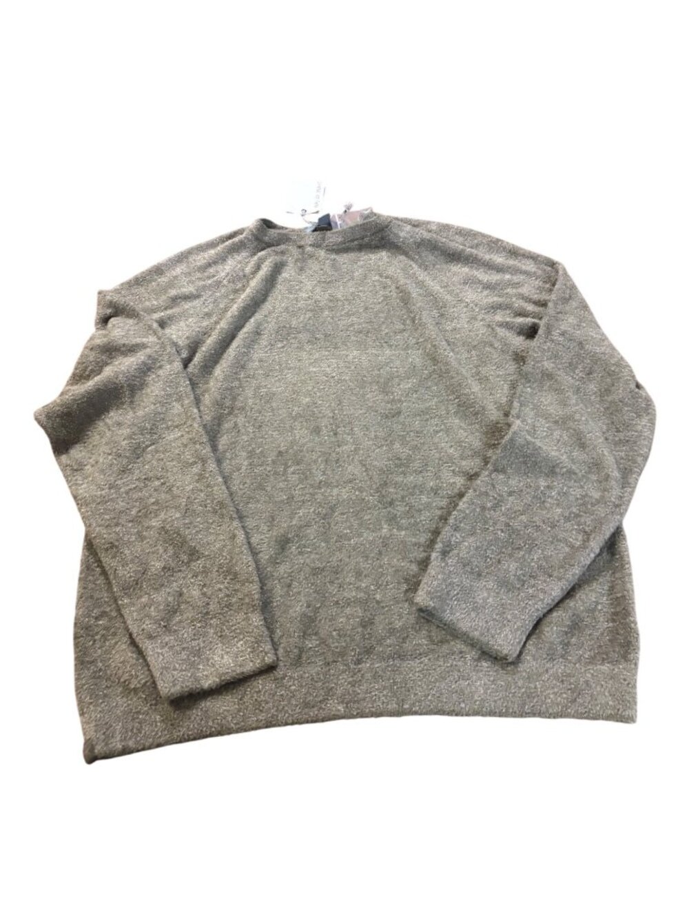 Barefoot Dreams CozyChic Lite Sweater S Olive Green Relaxed Fit